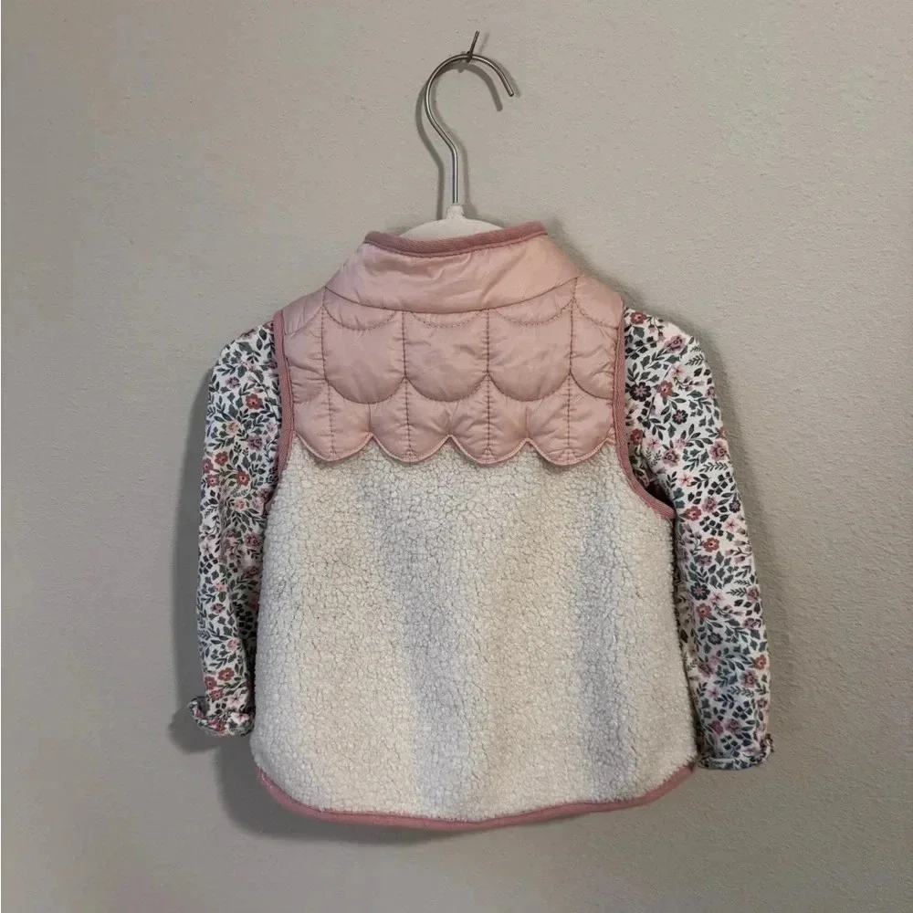 Toddler Three-Piece Set by Cynthia Rowley - pink and blue floral, size 12 months